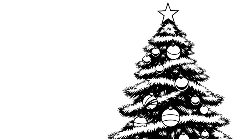 xmas tree clip art