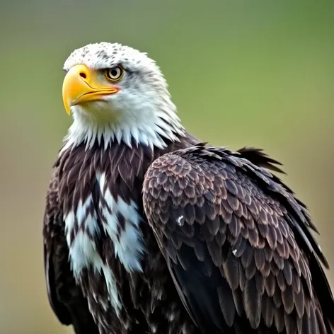 young bald eagle