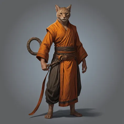 male tabaxi monk