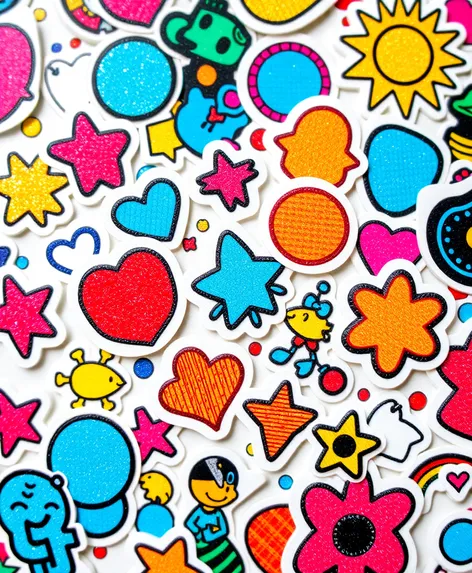 good luck stickers sheets