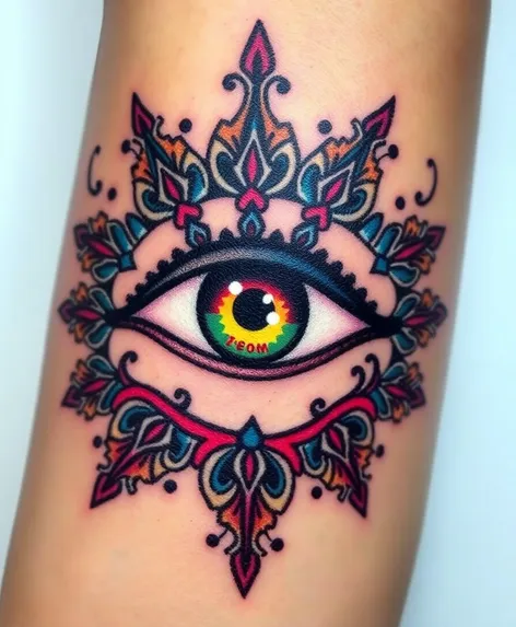 turkish eye tattoo