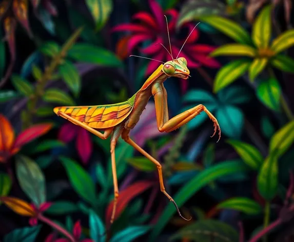 praying mantis dance