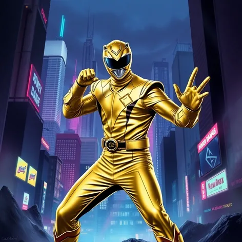 gold power ranger