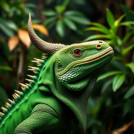 horned iguana