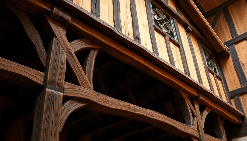 tudor roof trestle