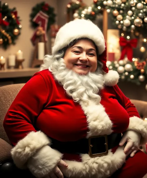 bbw mrs claus