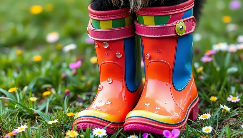 dog rain boots