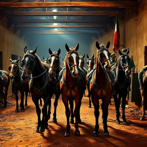 indian army cavalry stables