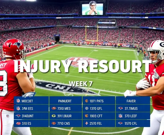 nfl injury report week