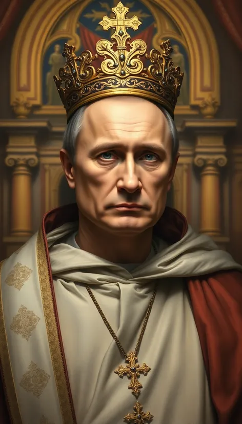 putin jesus painting