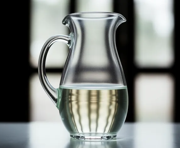 pitcher of water