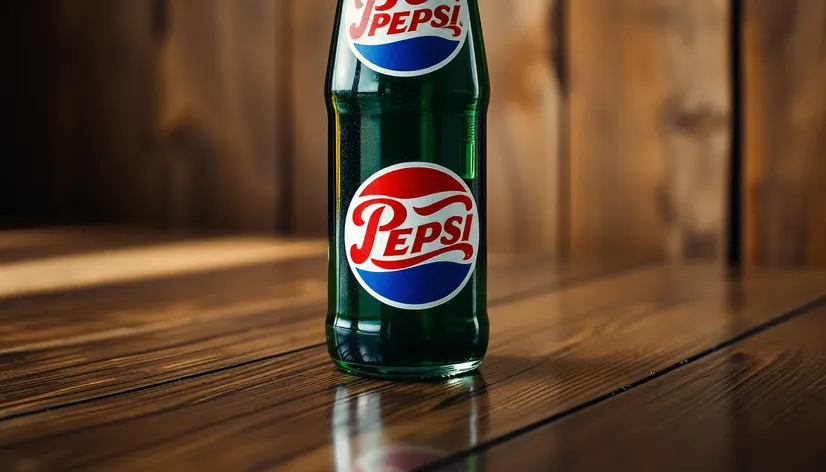 pepsi glass bottle