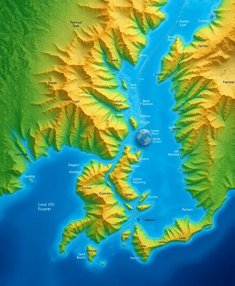 lawrence river map