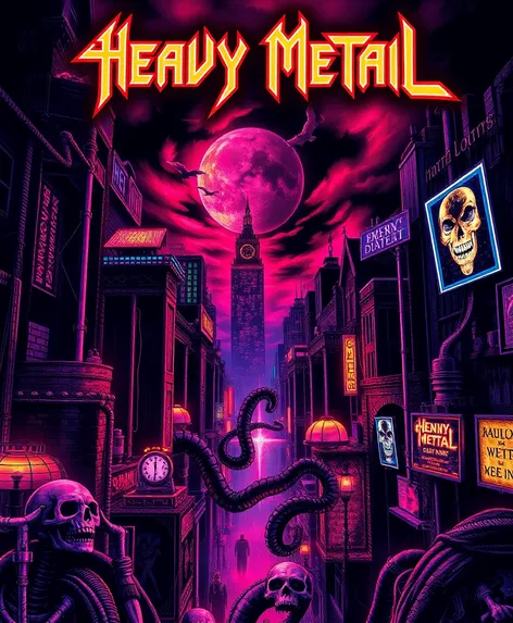 80's heavy metal album