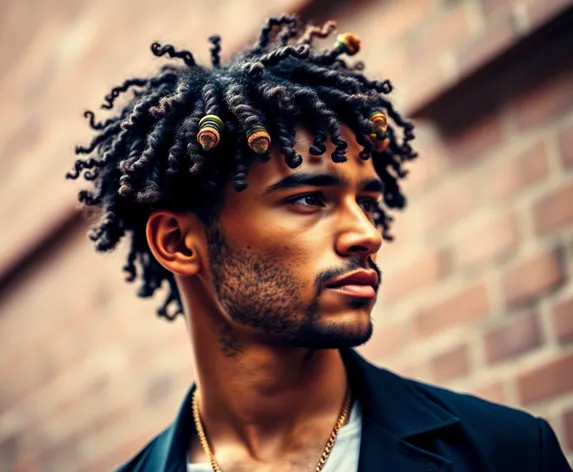 mens curly hairstyles long