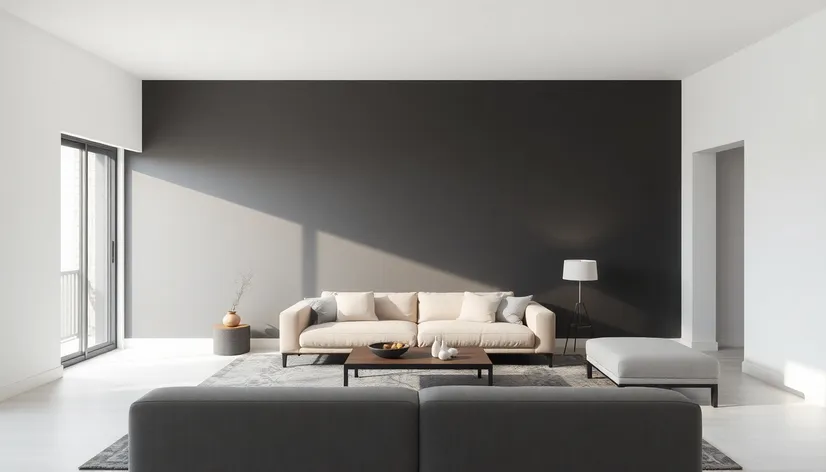 male living space minimalist