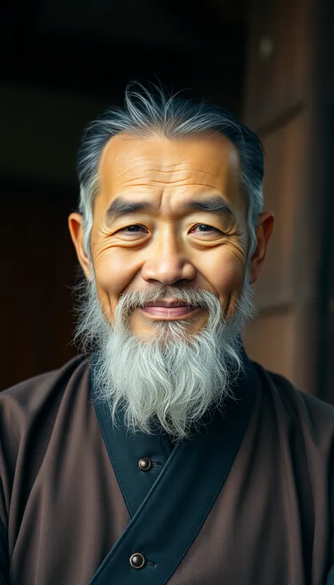 old asian man