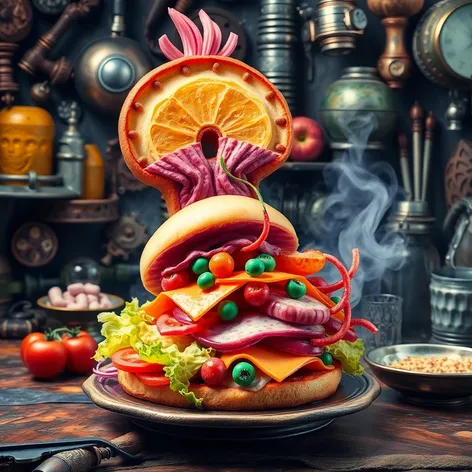 wierd food art