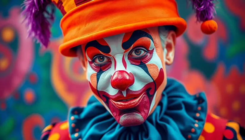 clown carnival costume