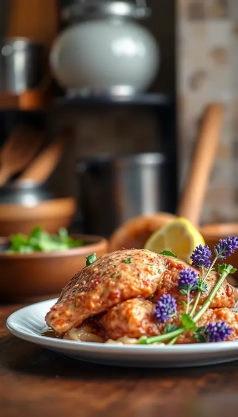 lavender chicken