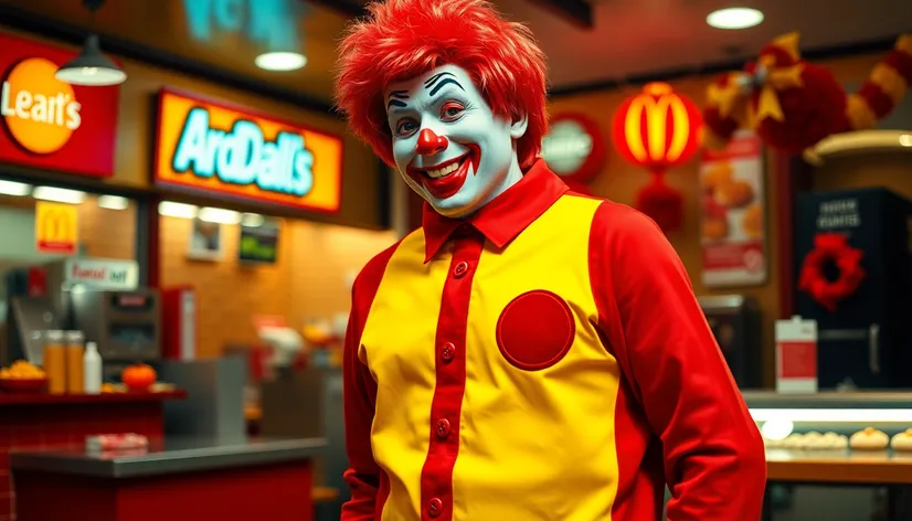 ronald mcdonald costume halloween