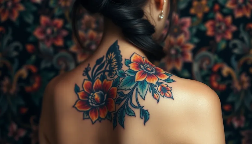 tattoo on shoulder back