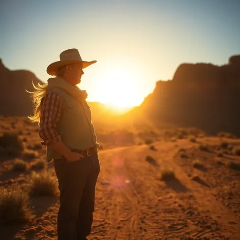 blond cowboy