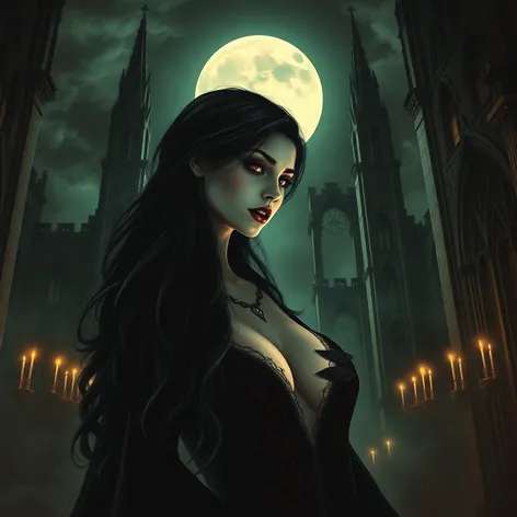 beautiful female vampires