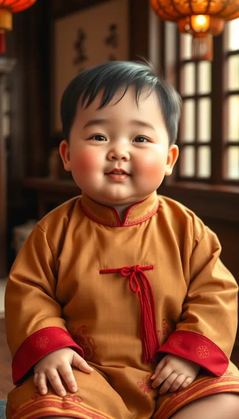 fat chinese baby