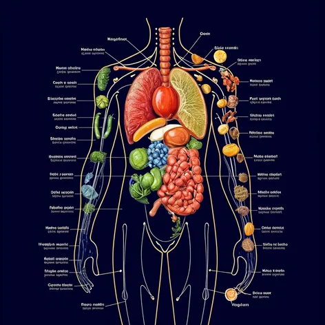 body map organs vs