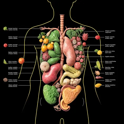 body map organs vs