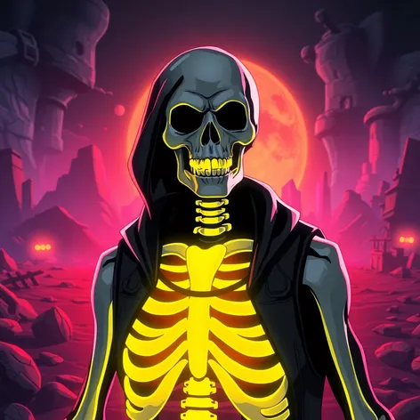 fortnite skeleton character