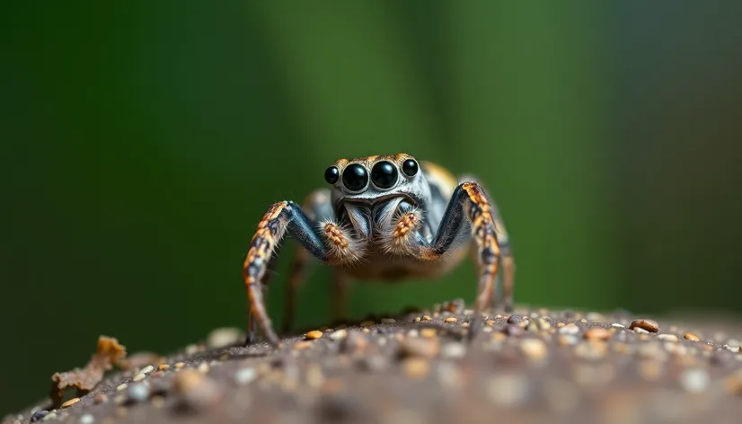 adorable jumping spider