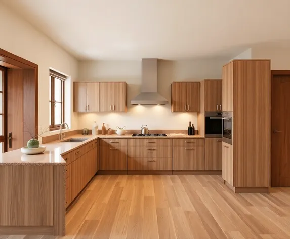 light brown kitchen cabinets