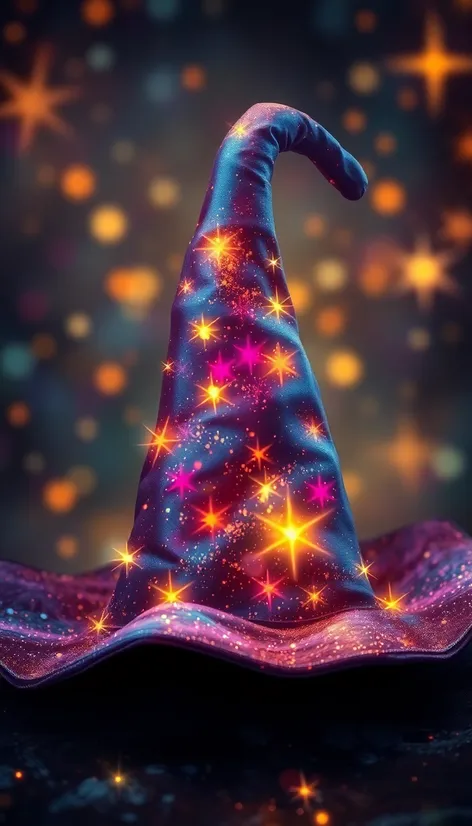 sparkle witch hat