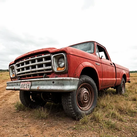 Flat tire red Nissan