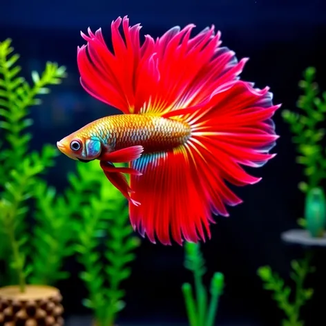 betta splendens veiltail