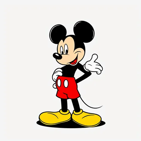 mickey mouse drawing