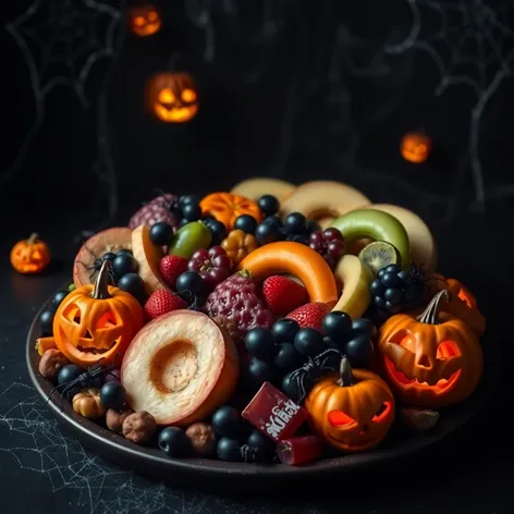 halloween fruit platter