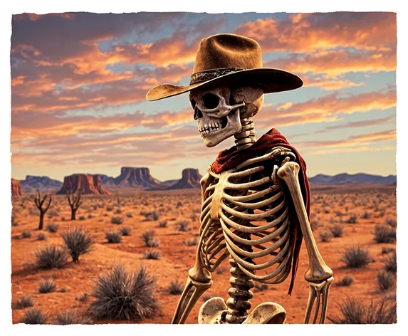 cowboy skeleton