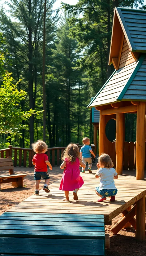 wooden playground