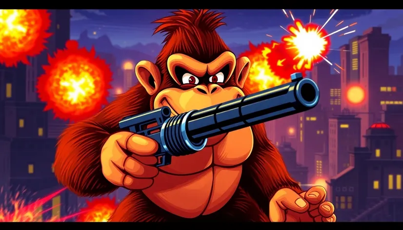 donkey kong gun