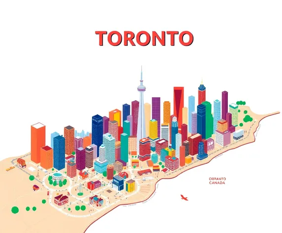 toronto on map of