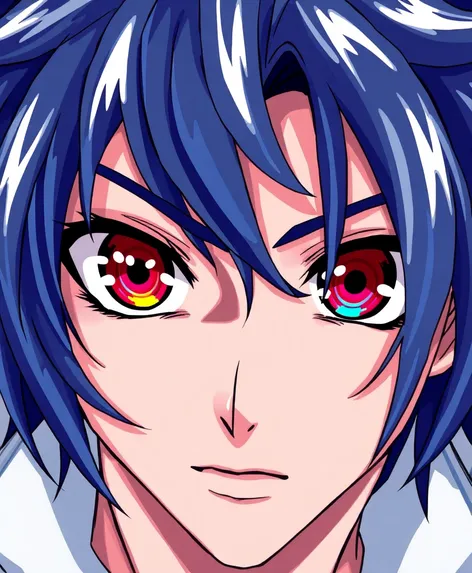 handsome male anime eyes