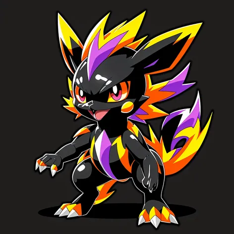 purple fire fire type