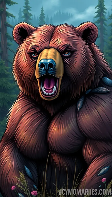 bear muscular type