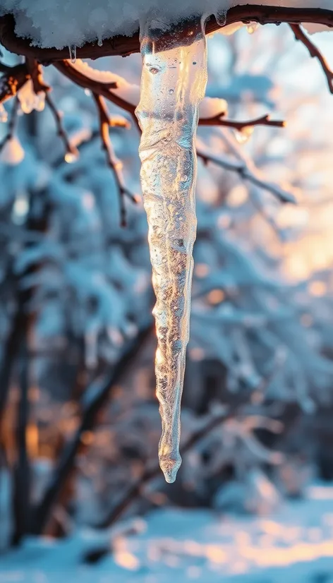 icicles melting