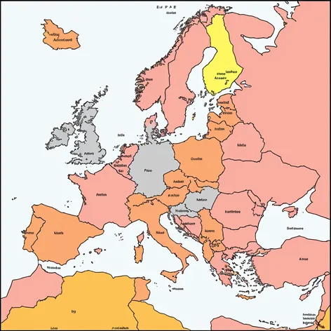 map of europe in