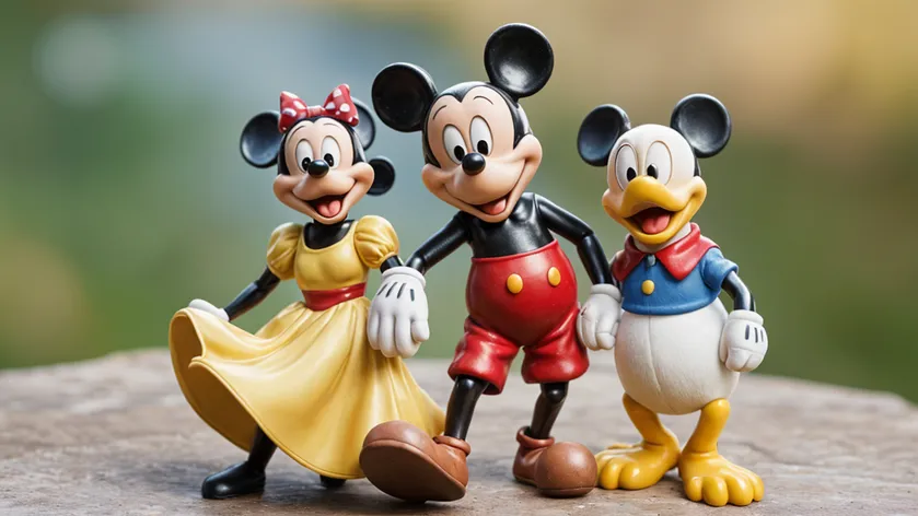 Mickey Mouse, Goofy, Donald