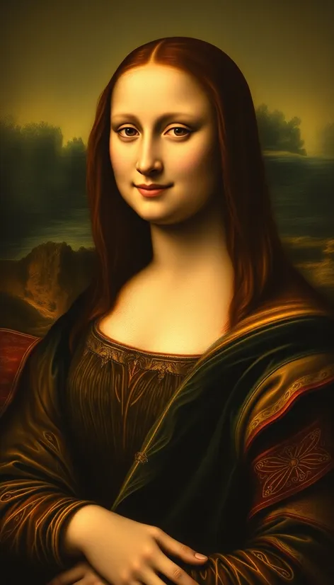 mona lisa full body